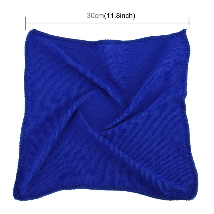 10 PCS 30cm × 30cm Microfiber Quick Dry Towels Cleaning Cloth Car Detailing Care Towels Car Care...