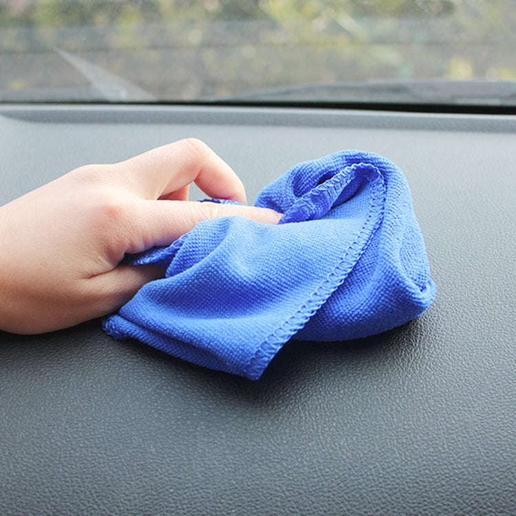 10 PCS 30cm × 30cm Microfiber Quick Dry Towels Cleaning Cloth Car Detailing Care Towels Car Care...