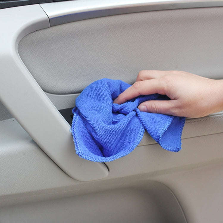 10 PCS 30cm × 30cm Microfiber Quick Dry Towels Cleaning Cloth Car Detailing Care Towels Car Care...