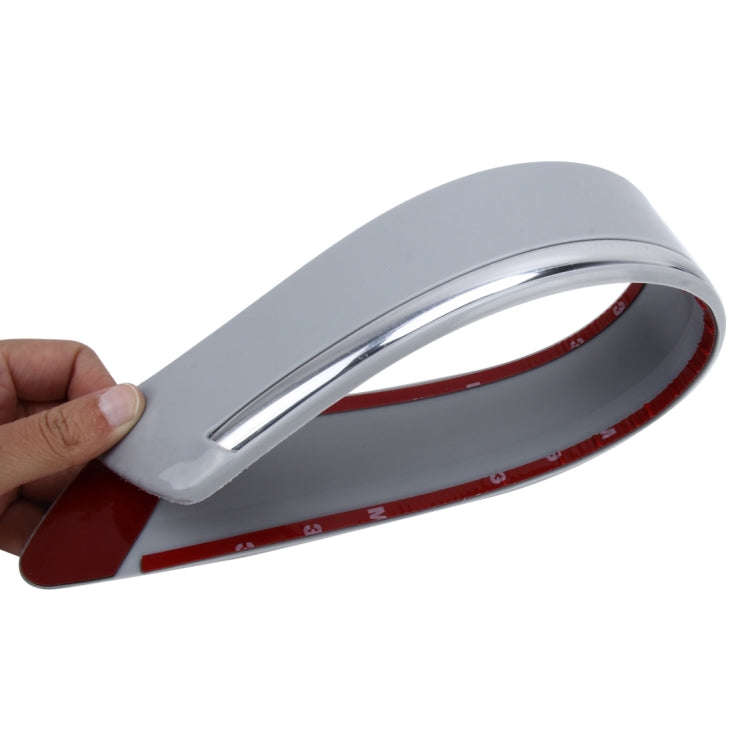 4 PCS Universal Car Auto Plastic Wrap Rubber Front Rear Body Bumper Guard Protector Strip Sticker...