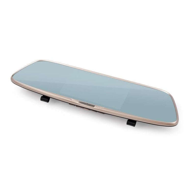 5 inch IPS Touch Screen Rear View Mirror Car Recorder with Dual Channel 720P Car Black Box, Separ...