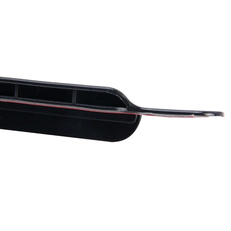 2 PCS Car Auto Universal Rubber Reversing Rearview Mirror Rain Baffle Plate (Black)