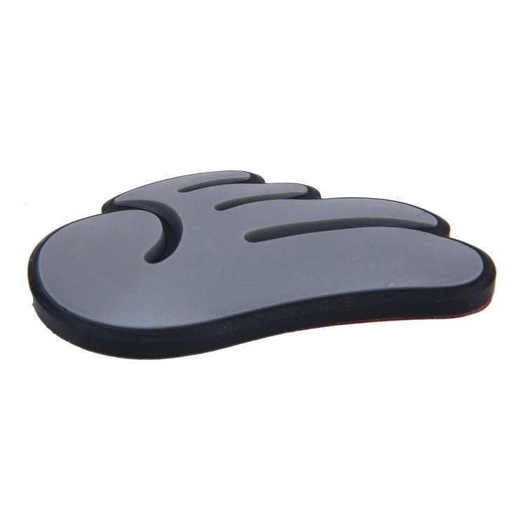 4 PCS Angel Wing Shape Cartoon Style PVC Car Auto Protection Anti-scratch Door Guard Decorative S...
