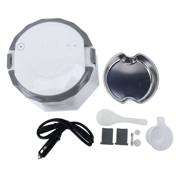 OUSHIBA Car Auto C3 Mini Multi-function Rice Cooker 12V 1.3L Volume for Rice Soup Noodles Vegetab...