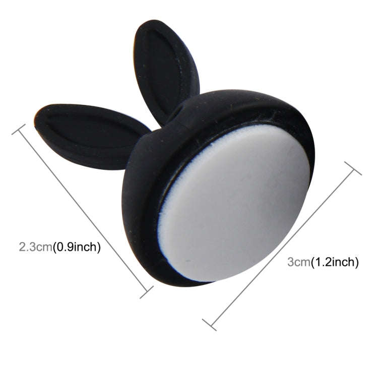 6 PCS CC-941 Rabbit Shape Single Hole Cable Clips Holder, Cable Management System and Cord Organi...