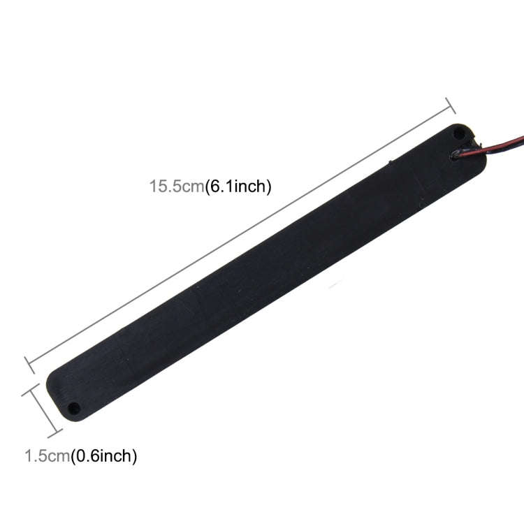 2 PCS 6W 180 LM 6000K DRL Daytime Running Light with 6 SMD-5050 Lamps, DC 12V(White Light)
