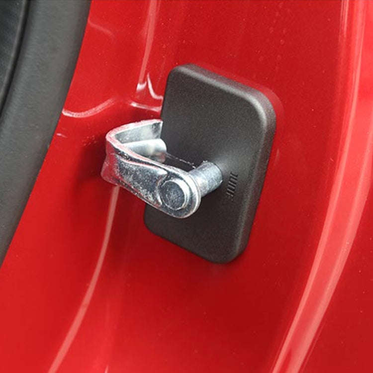 4 PCS Car Door Lock Buckle Decorated Rust Guard Protection Cover for LandWind X7 X8 MG5 Rattan Ro...