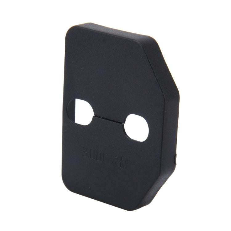4 PCS Car Door Lock Buckle Decorated Rust Guard Protection Cover for SKOD Octavia 2015 Version Cl...