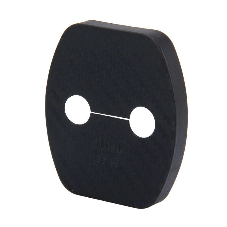 4 PCS Car Door Lock Buckle Decorated Rust Guard Protection Cover for Aeolus A30 BYD Surui BYD Qin