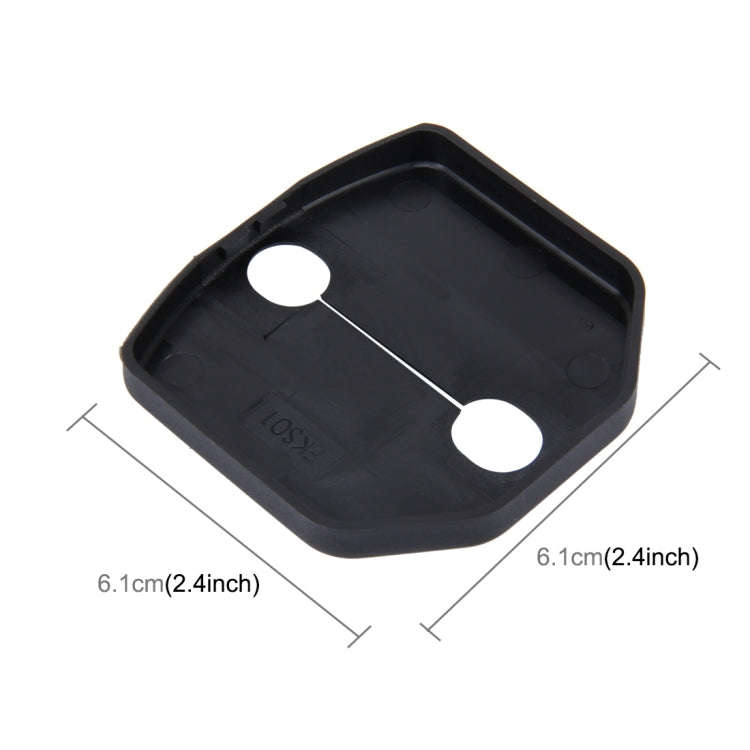 4 PCS Car Door Lock Buckle Decorated Rust Guard Protection Cover for Ford Focus Fiesta Escape Mon...