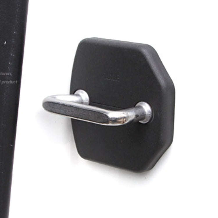 4 PCS Car Door Lock Buckle Decorated Rust Guard Protection Cover for Ford Focus Fiesta Escape Mon...