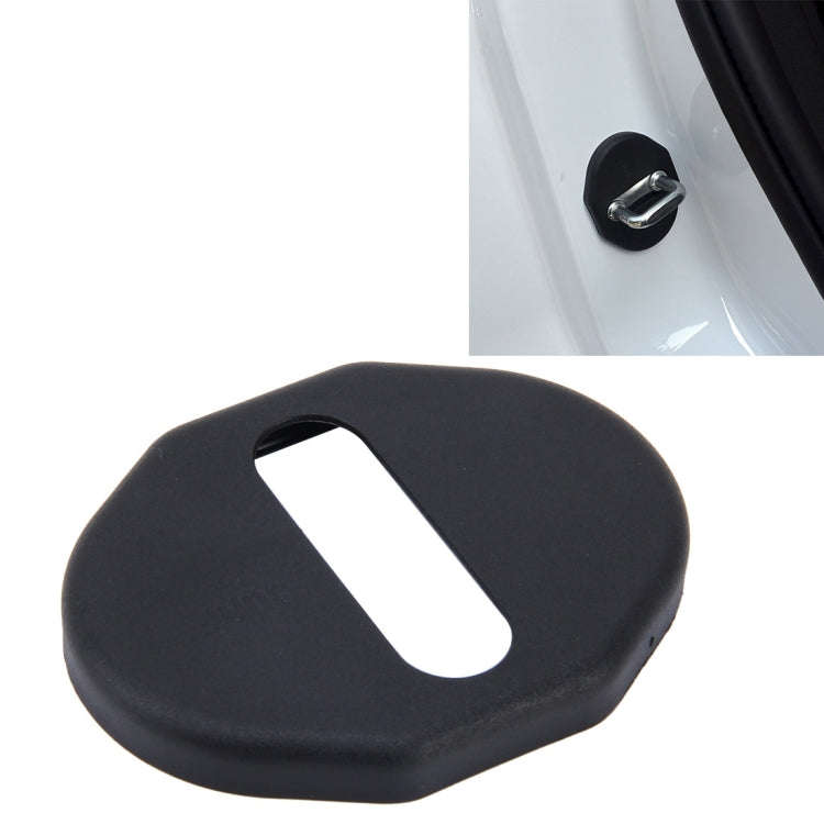 4 PCS Car Door Lock Buckle Decorated Rust Guard Protection Cover for Besturn B50 B70 Hawtai BOLIG...