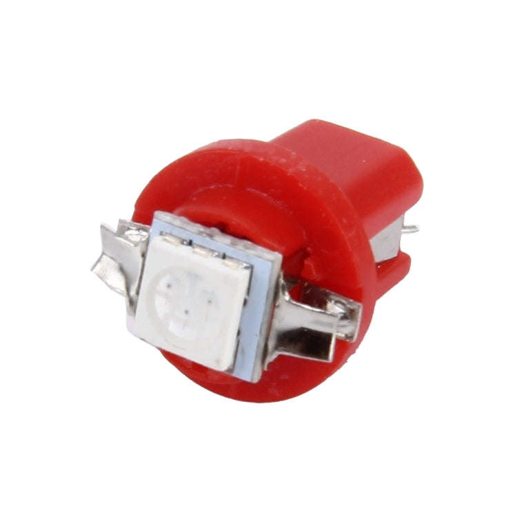 10 PCS 0.5W B8.5 Wedge Instrument Panel LED Light Dashboard Gauge Cluster Indicator Lamp Bulb(Red...