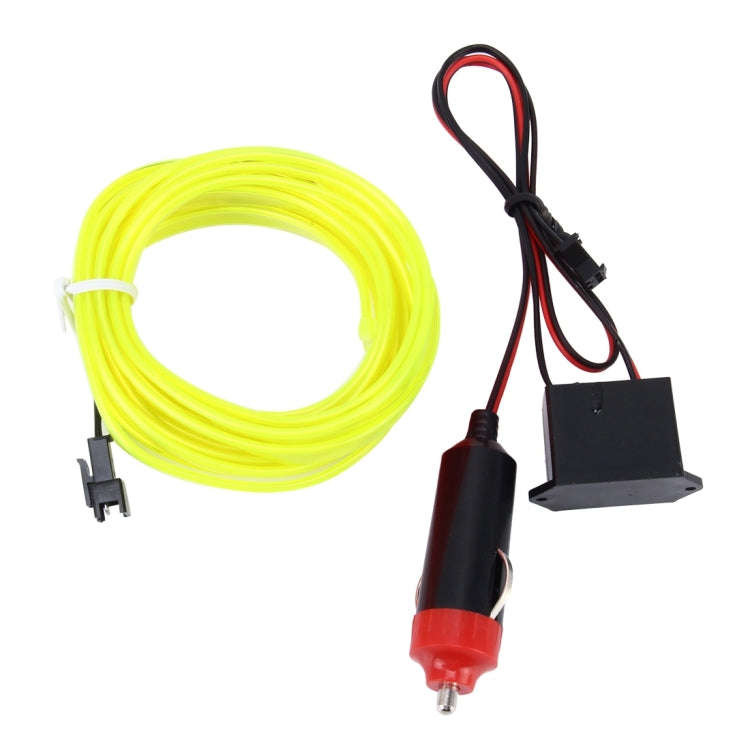 4m Cold Light Flexible LED Strip Light For Car Decoration(Fluorescent Green Light)