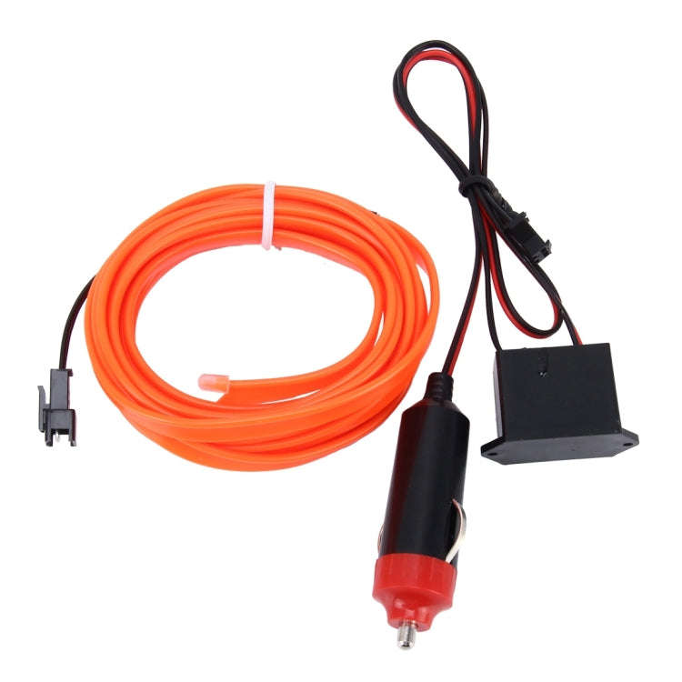 3m Cold Light Flexible LED Strip Light For Car Decoration(Orange Light)