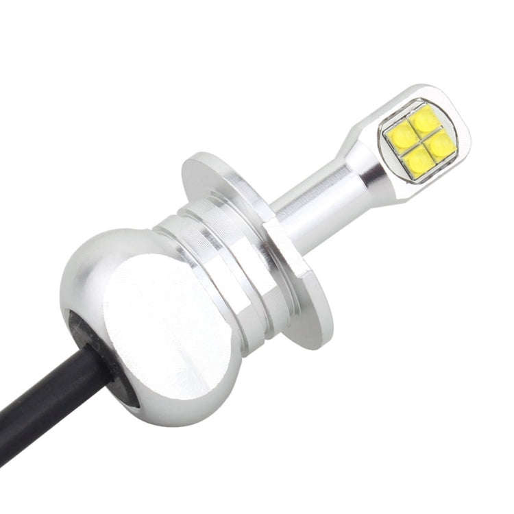 2 PCS  H3 40W 800 LM 6000K 8 LEDs Car Fog Lights, DC 12V(White Light)