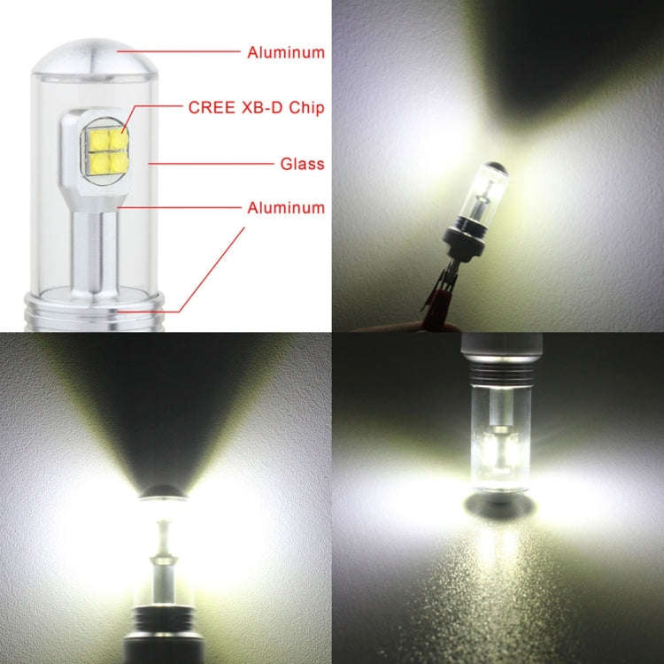2 PCS  H8/H11 40W 800 LM 6000K 8 LEDs Car Fog Lights, DC 12V(White Light)