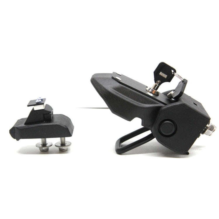 2 PCS Car Anti-Theft Hood Latch Locking Catch Buckle Engine Cover with Lock for Jeep Wrangler JL ...