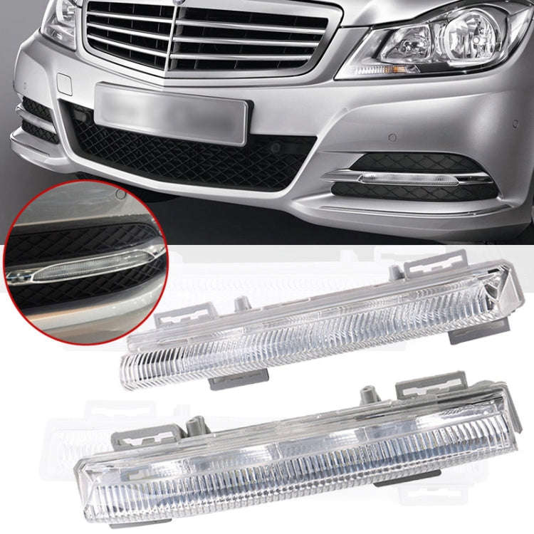2 PCS DC12V / 10W / 6000K Car Front Bumper Fog Light / Daytime Running Lamp A2049068900 / A204906...