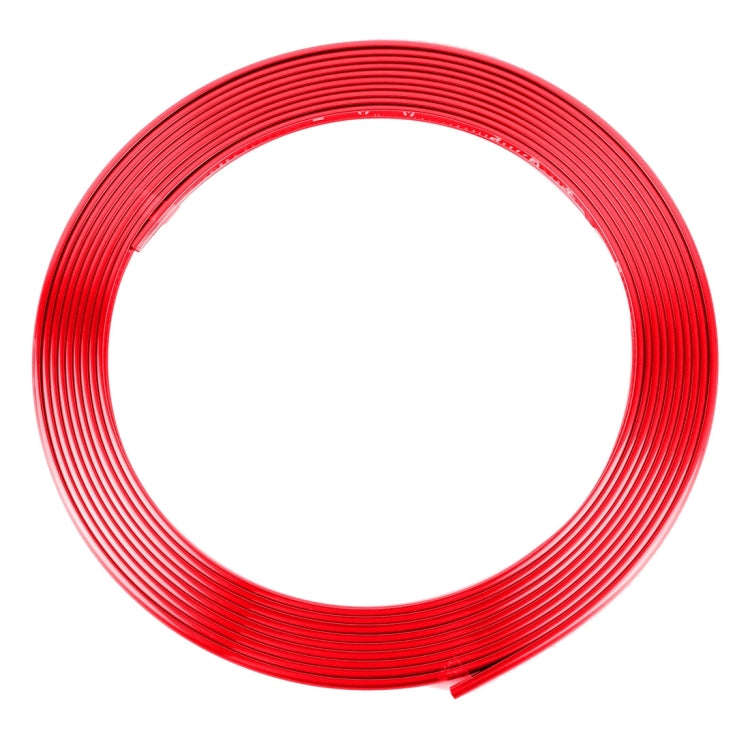 Universal Decorative Scratchproof Stickup 8M Flexible Car Wheel Hub TRIM Mouldings Shining Decora...