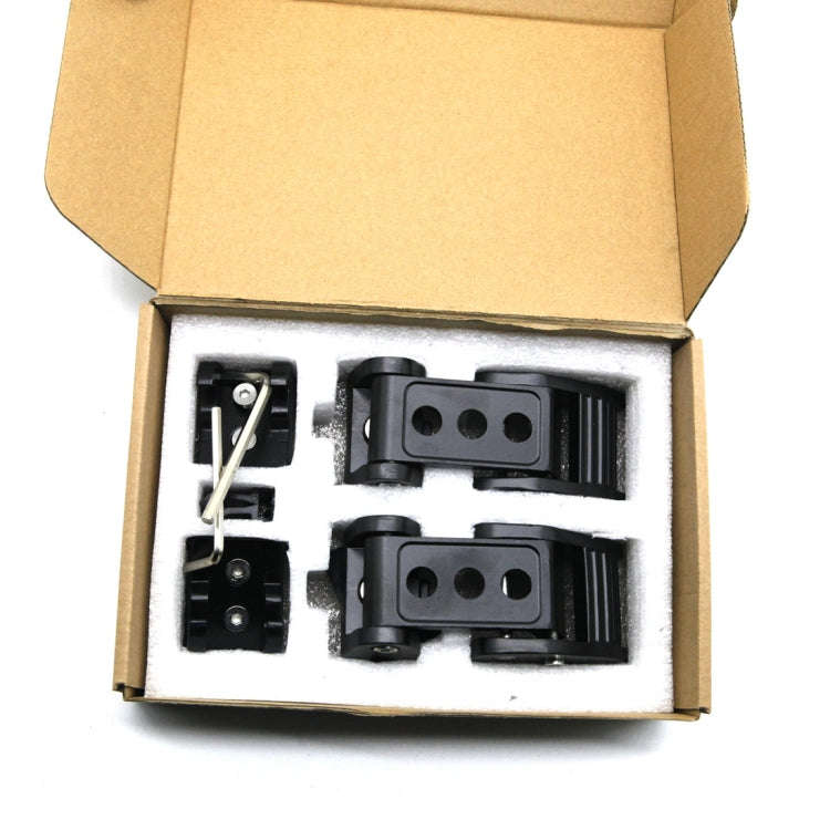 2 PCS Car Three Holes Hood Latch Locking Catch Buckle Engine Cover for Jeep Wrangler JK 2007-2017