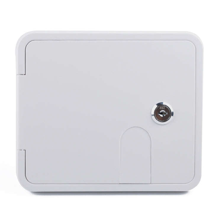 White Water Inlet Integrated Fill Dish Hatch Lock for RV Trailer Camper