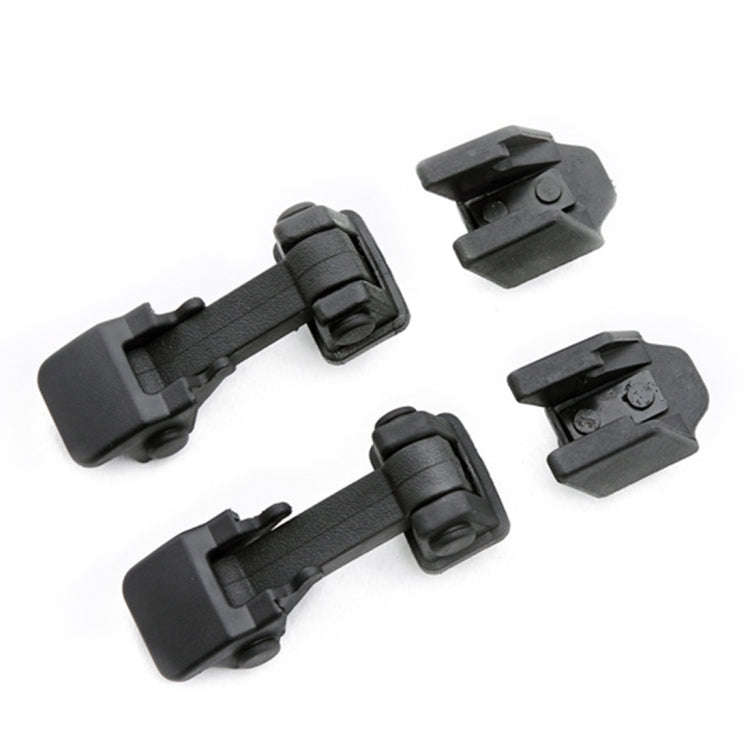 2 PCS Car Latch Locking Catch Buckle Engine Cover for Jeep Wrangler TJ 1996-2006