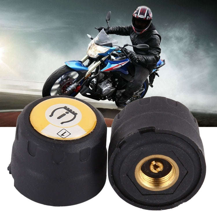 Motorcycle Bluetooth Tire Pressure Monitoring System TPMS Mobile Phone APP Detection 2 External S...