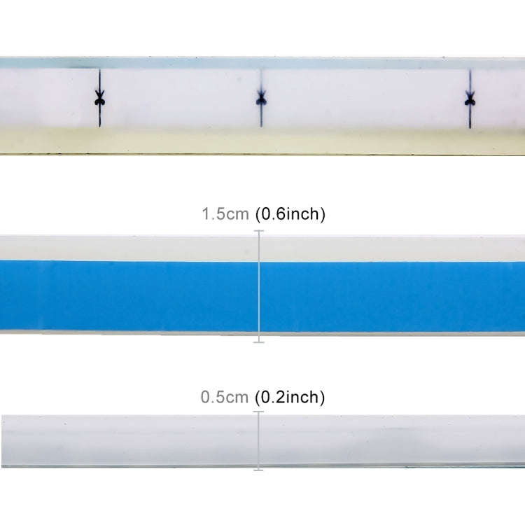2 PCS 45cm DC12V 5W Ultra-thin Waterproof Car Auto Double Colors Turn Lights / Running Lights SMD...