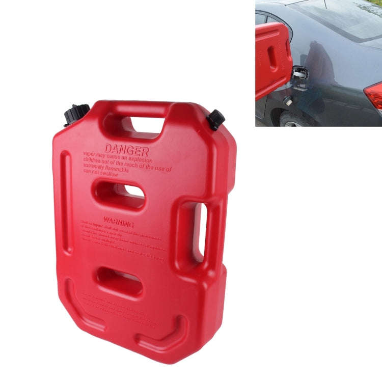 Gasoline Fuel Tanks Plastic 2.6 Gallon 10 Litres Auto Shut Off Fuel Cans Oil Container Emergency ...