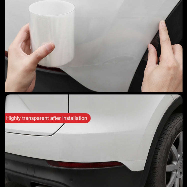 Universal Car Door Invisible Anti-collision Strip Protection Guards Trims Stickers Tape, Size: 10...