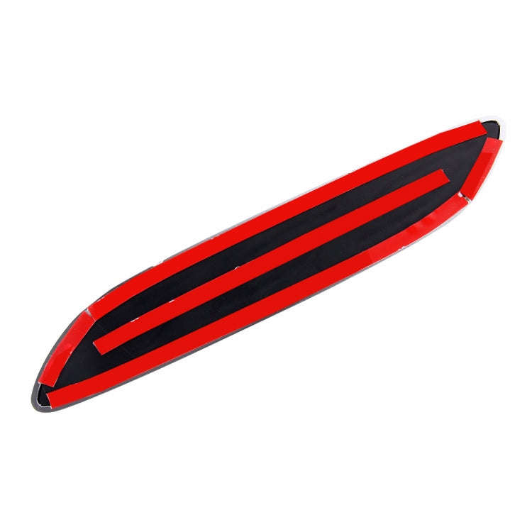 2PCS V-623 JDM Style Plastic Decorative Air Flow Intake Turbo Bonnet Hood Side Vent Cover With Se...