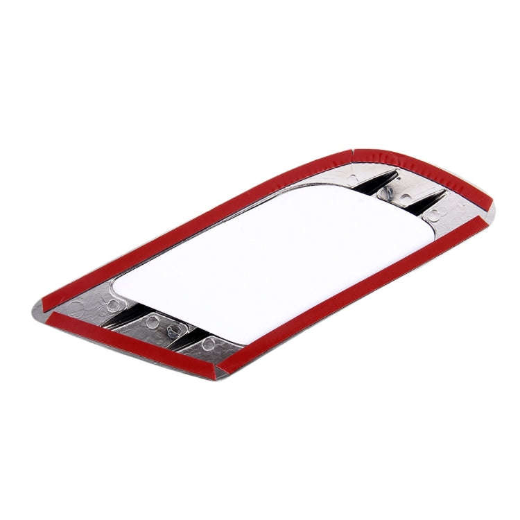 2 PCS Euro Style Plastic Decorative Air Flow Intake Turbo Bonnet Hood Side Vent Grille Cover With...