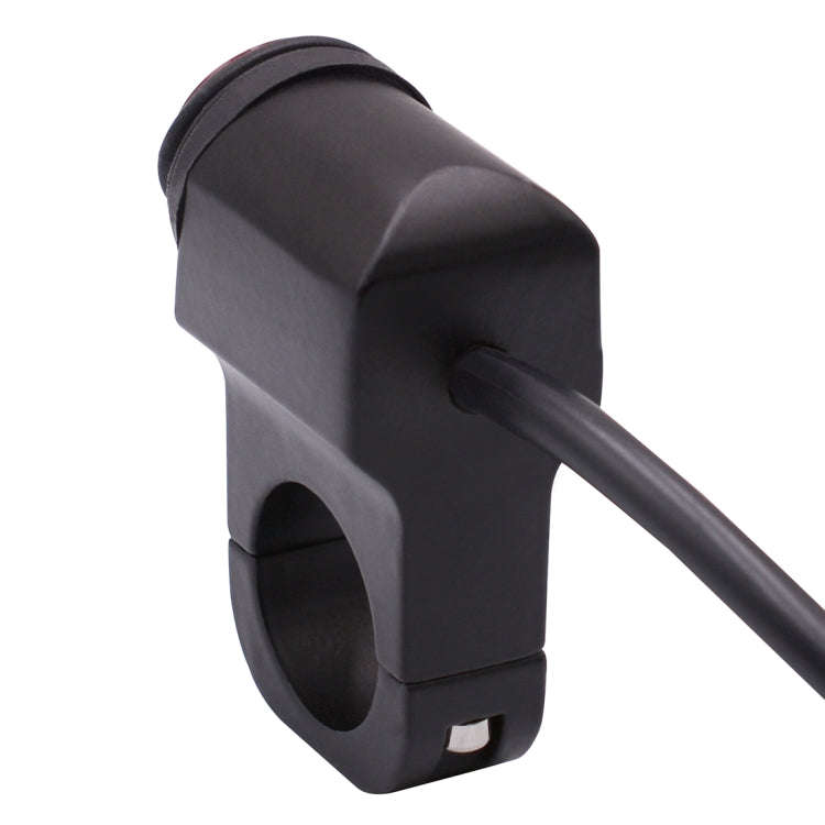 Motorcycle Headlight Auxiliary Light Waterproof Aluminum Alloy Single Flash Switches with Indicat...