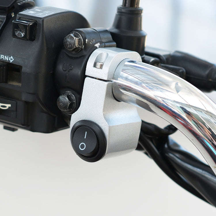 Motorcycle Headlight Auxiliary Light Aluminum Alloy Switches with Lock