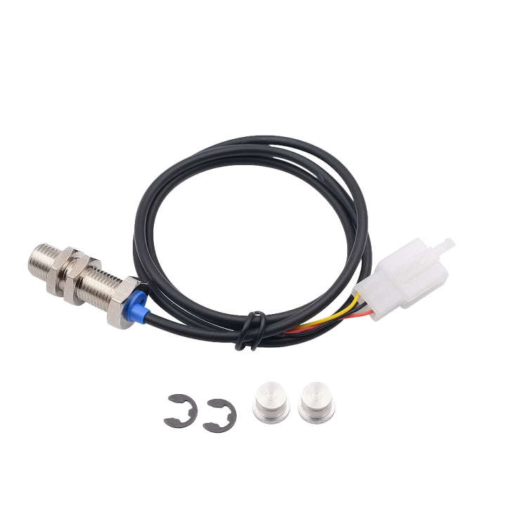 Motorcycle Modified Instrument Panel 12V LCD Display Adjustable Mile Oil Meter Water Temperature ...
