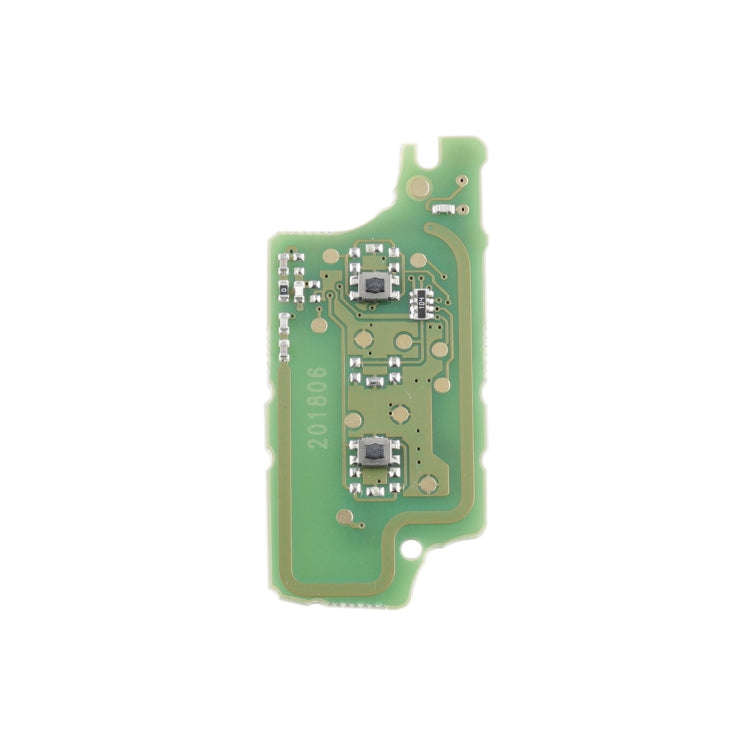 For PEUGEOT 2 Buttons Intelligent Remote Control Car Key with PCF7961 Integrated Chip & Battery &...