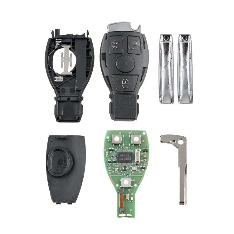 For  Mercedes-Benz BGA Intelligent Remote Control Car Key with Integrated Chip & Battery, Frequen...