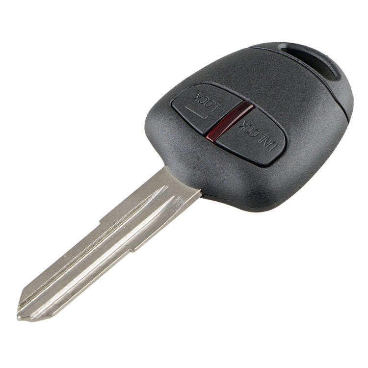 For MITSUBISHI 2 Buttons Intelligent Remote Control Car Key with 46 Chip & Battery & Left Slot, F...