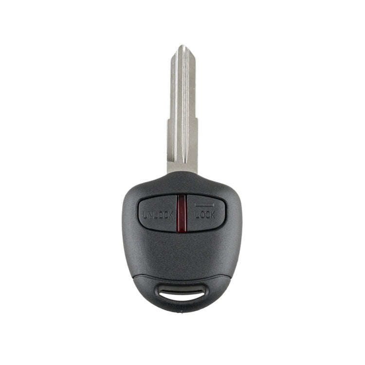 For MITSUBISHI 2 Buttons Intelligent Remote Control Car Key with 46 Chip & Battery & Left Slot, F...