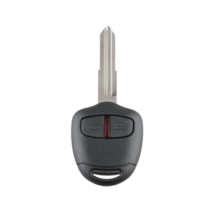 For MITSUBISHI 2 Buttons Intelligent Remote Control Car Key with 46 Chip & Battery & Right Slot, ...