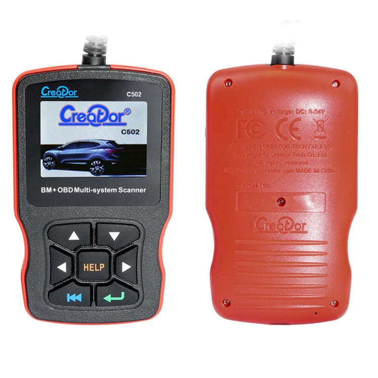 Creator C502 V7.6 Car OBD2 Multi-system Scanner Car Diagnostic Tool for Mercedes-Benz before 2016...