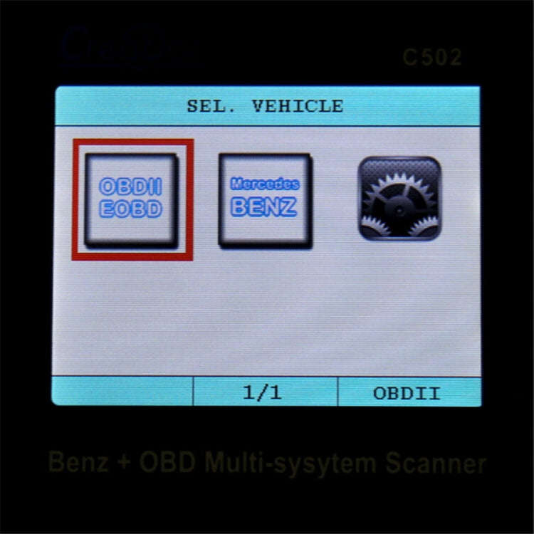Creator C502 V7.6 Car OBD2 Multi-system Scanner Car Diagnostic Tool for Mercedes-Benz before 2016...