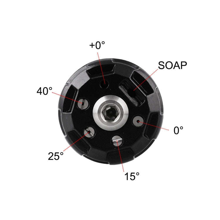 Multifunctional 6-in-1 Multi-hole Nozzle High-pressure Cleaner Car Washing Nozzle