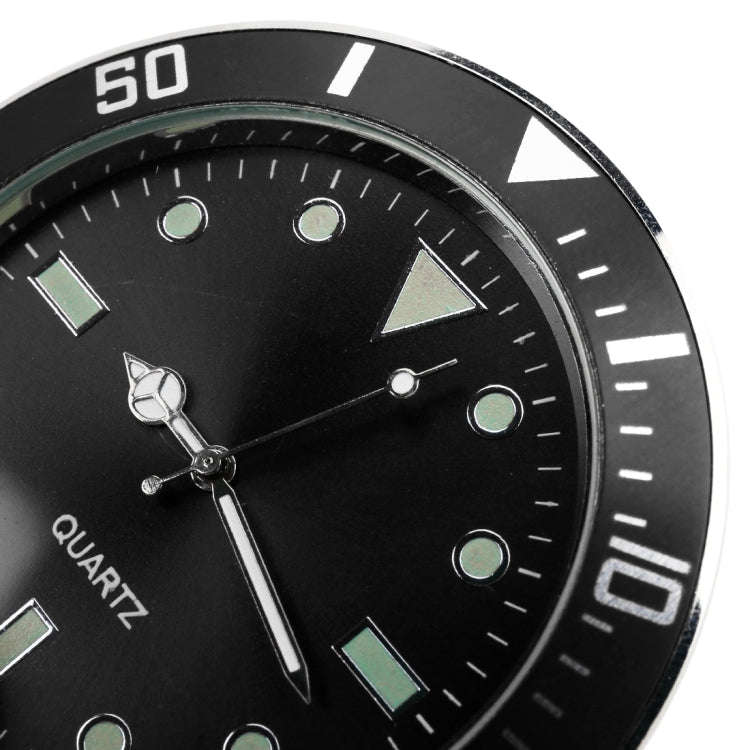 Car Paste Clock Car Luminous Watch(Black)