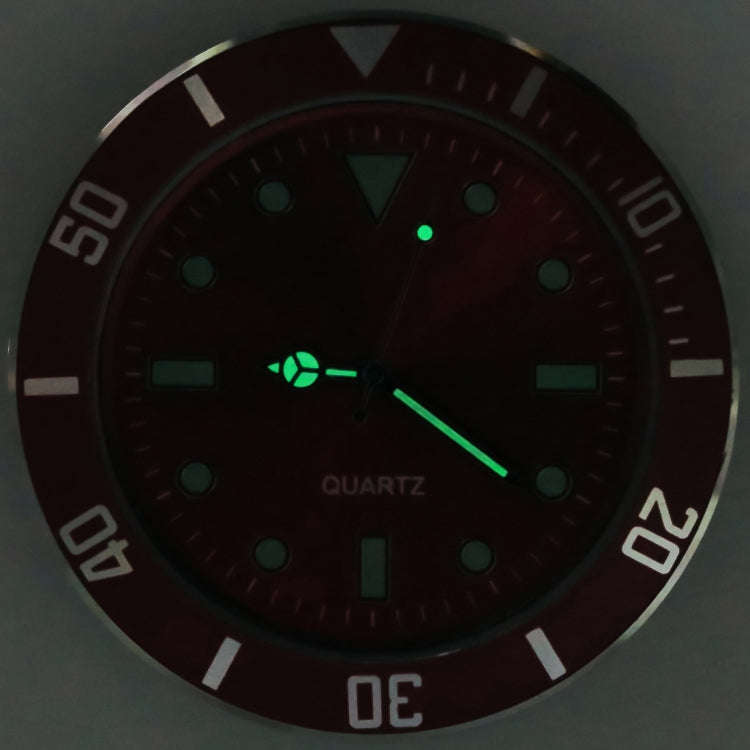 Car Paste Clock Car Luminous Watch(Black)