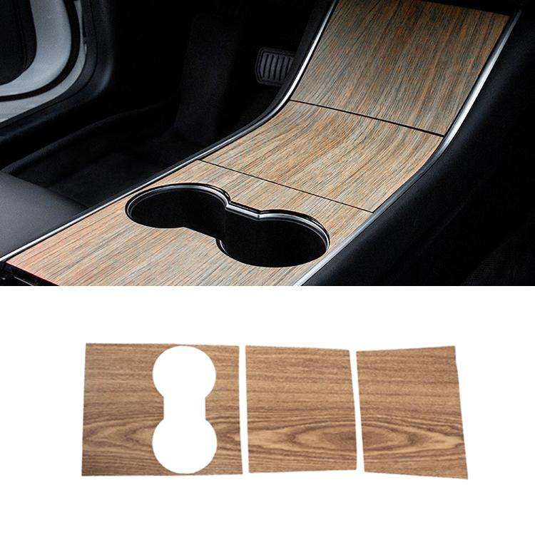 Car Central Control Panel Film Scratch-proof PVC Decorative Sticker for Tesla Model 3 before 2021...