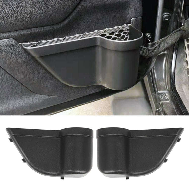 2 PCS Car Door Cup Holder Auto Storage Box Multi-use Tools Organizer Boxes for Jeep Wrangler JK 2...