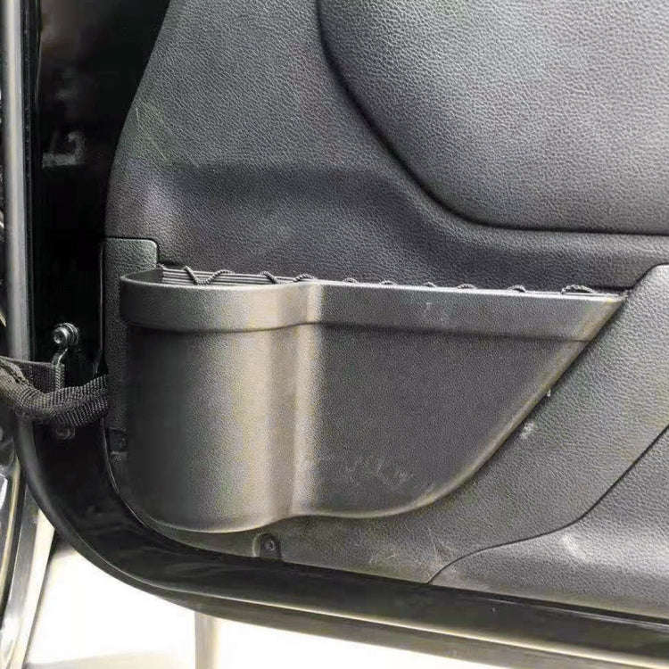 2 PCS Car Door Cup Holder Auto Storage Box Multi-use Tools Organizer Boxes for Jeep Wrangler JK 2...