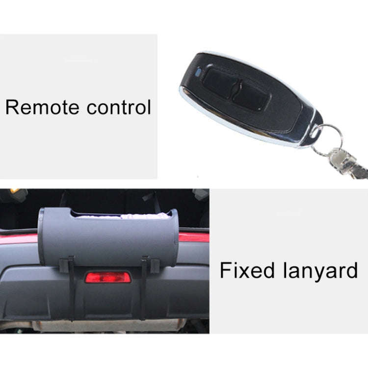 Sunscreen Insulated Rainproof Intelligent Automatic Remote Control Car Cover (Red)